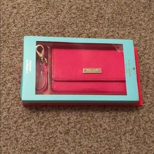 Kate Spade iPhone 5 wristlet and wallet